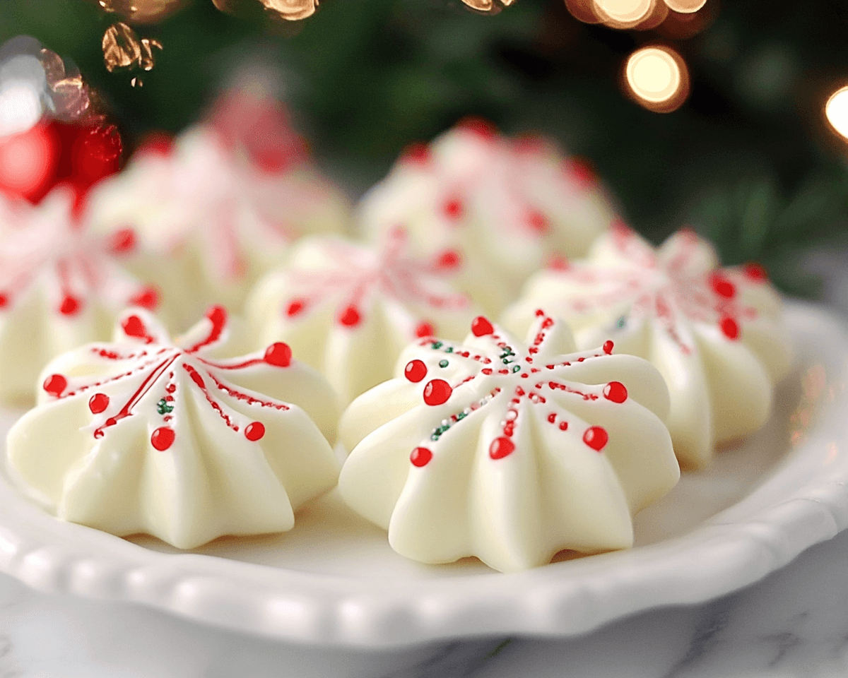 Christmas Cream Cheese Mints