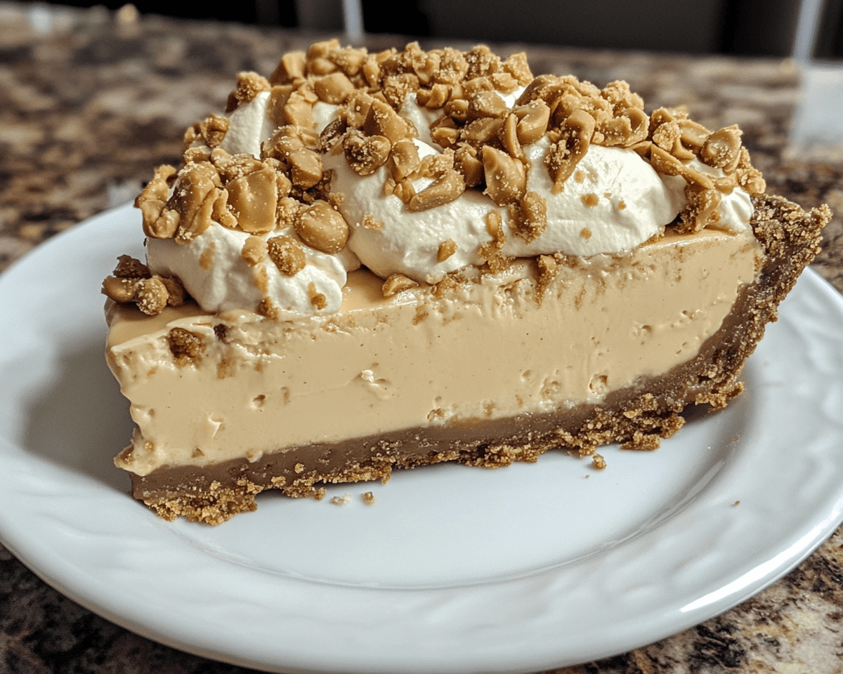 Amish Peanut Butter Cream Pie