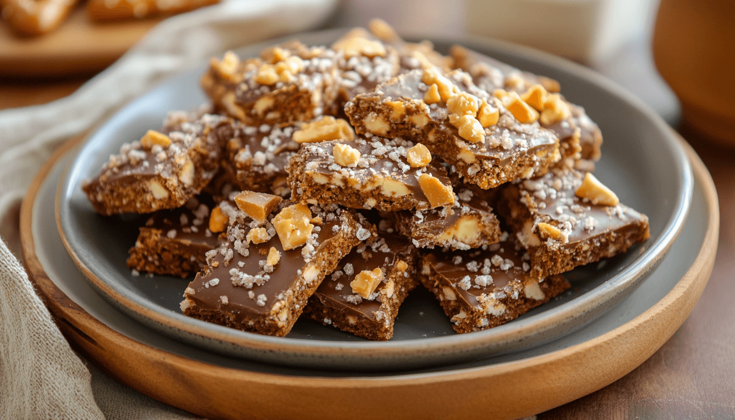 Butter Toffee Pretzels