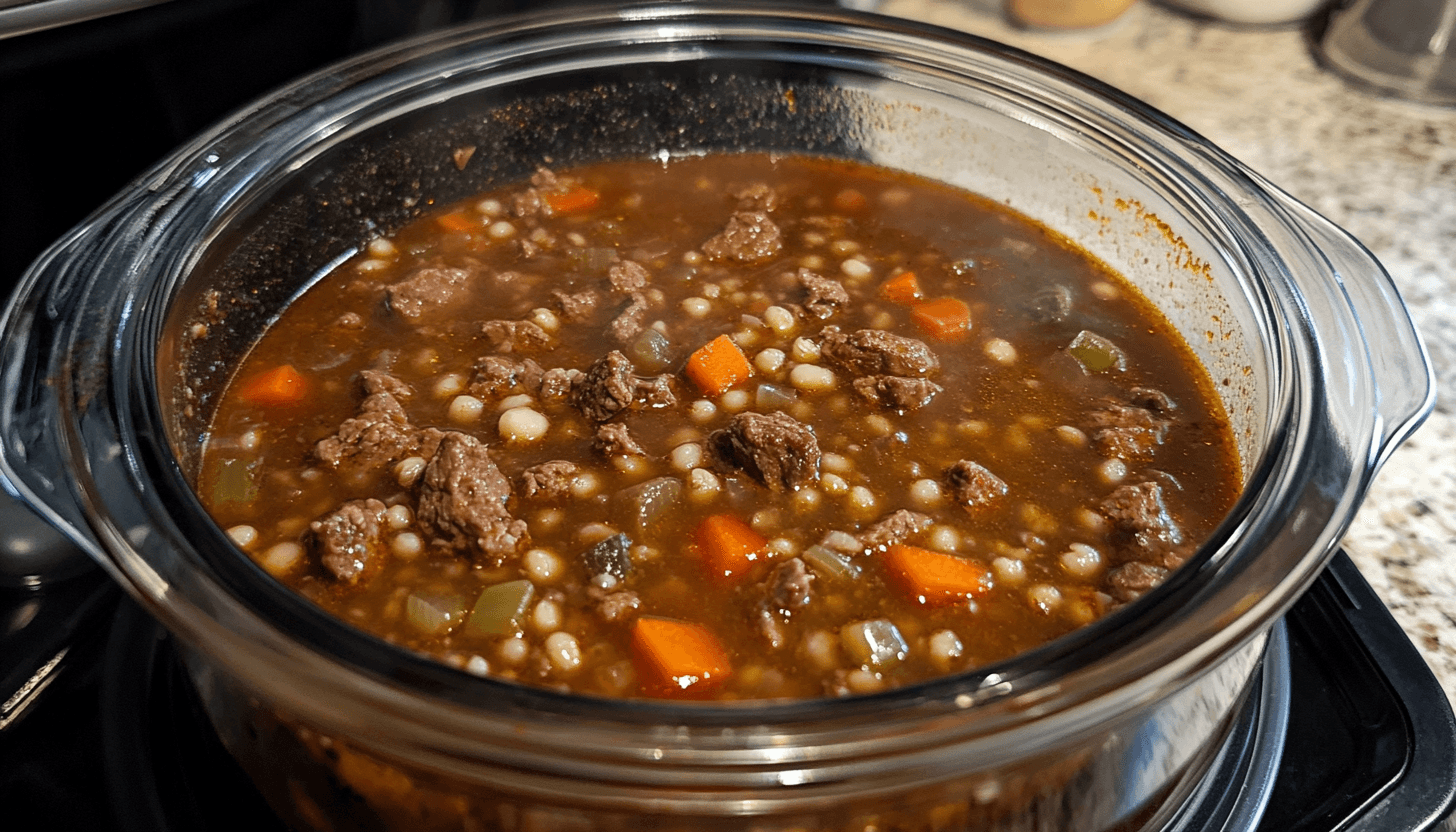 Beef and Barley Soup