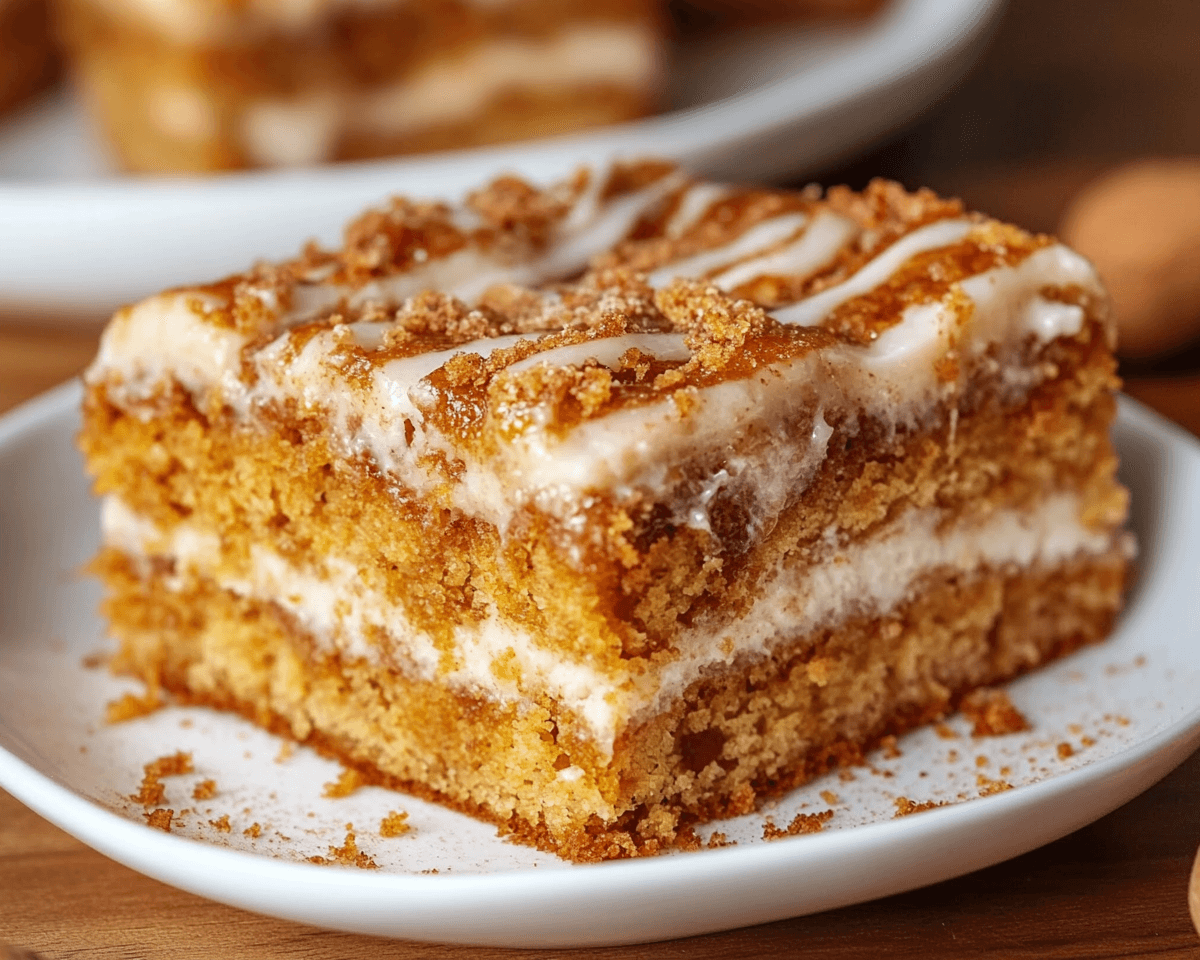 sweet potato honey bun cake