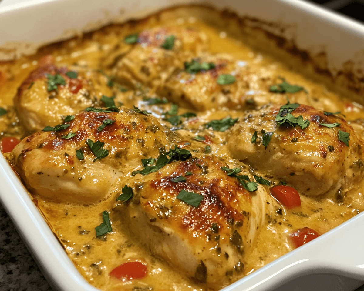 No-Peek Chicken Casserole