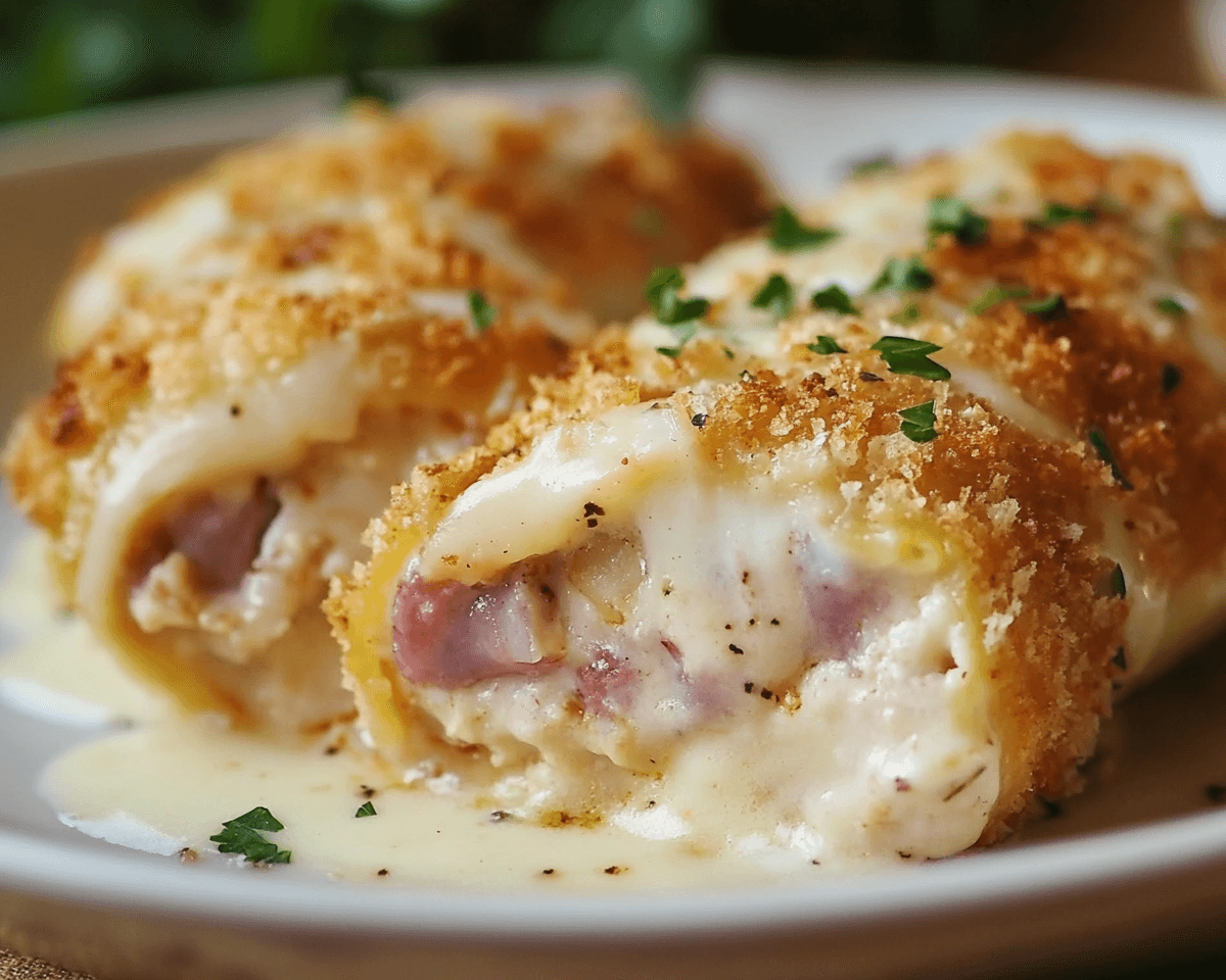 Chicken Cordon Bleu Casserole