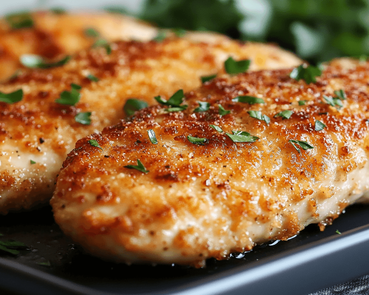 parmesan crusted chicken