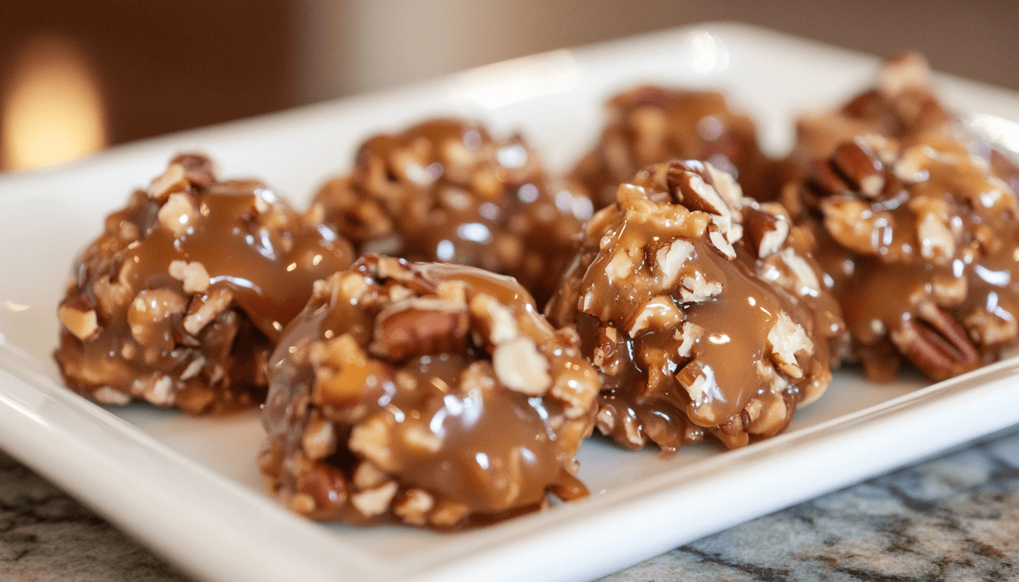 pecan caramel clusters