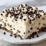 Cannoli Poke Cake