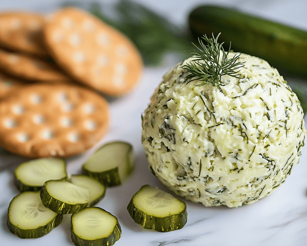 Dill Pickle Cheese Ball