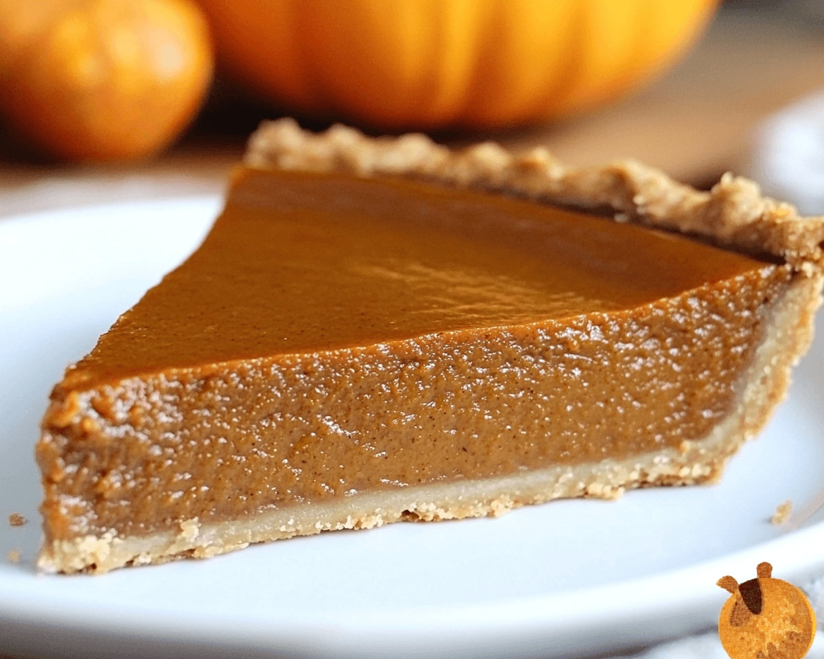 Pumpkin Pie Recipe